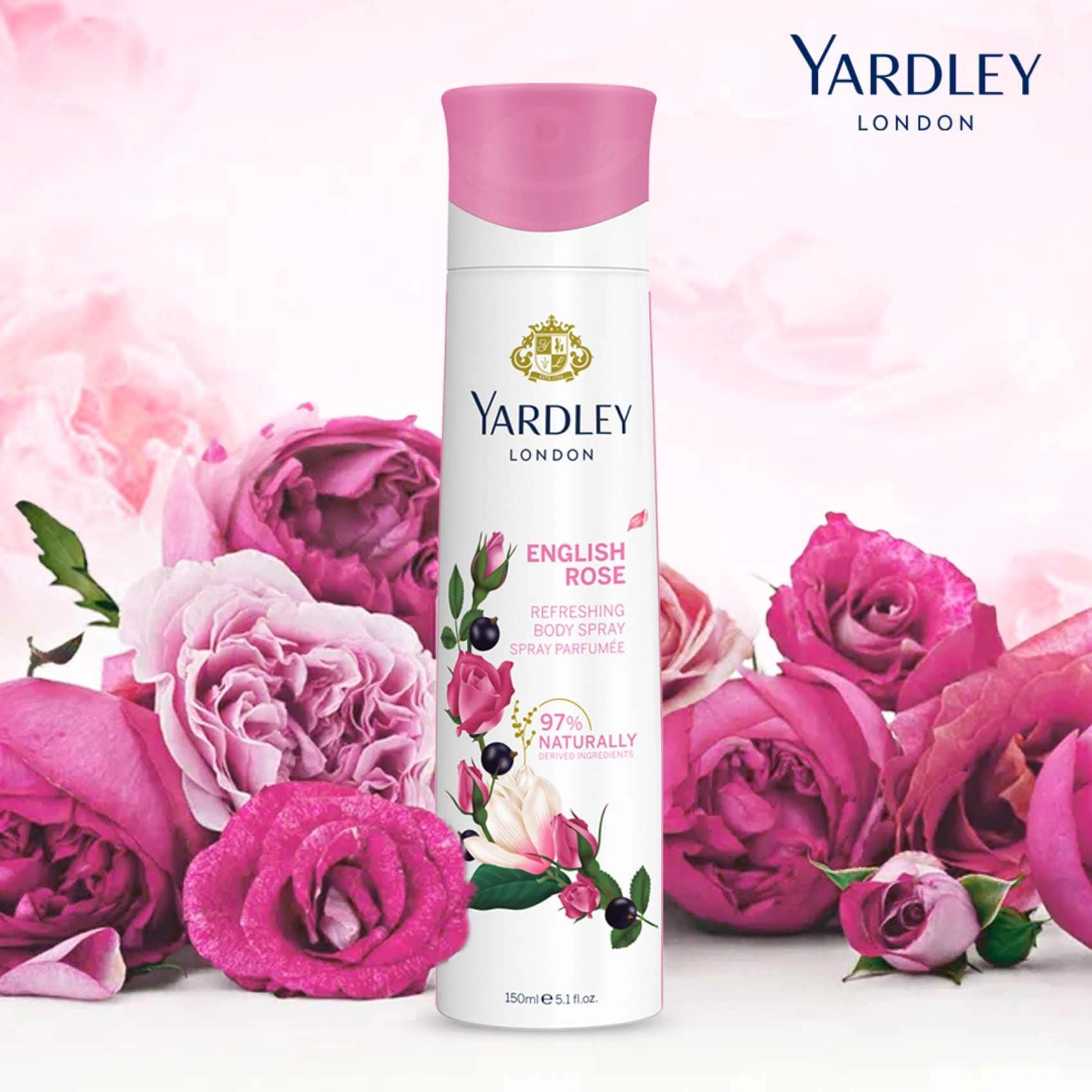 English Rose Body Spray - 150 ml