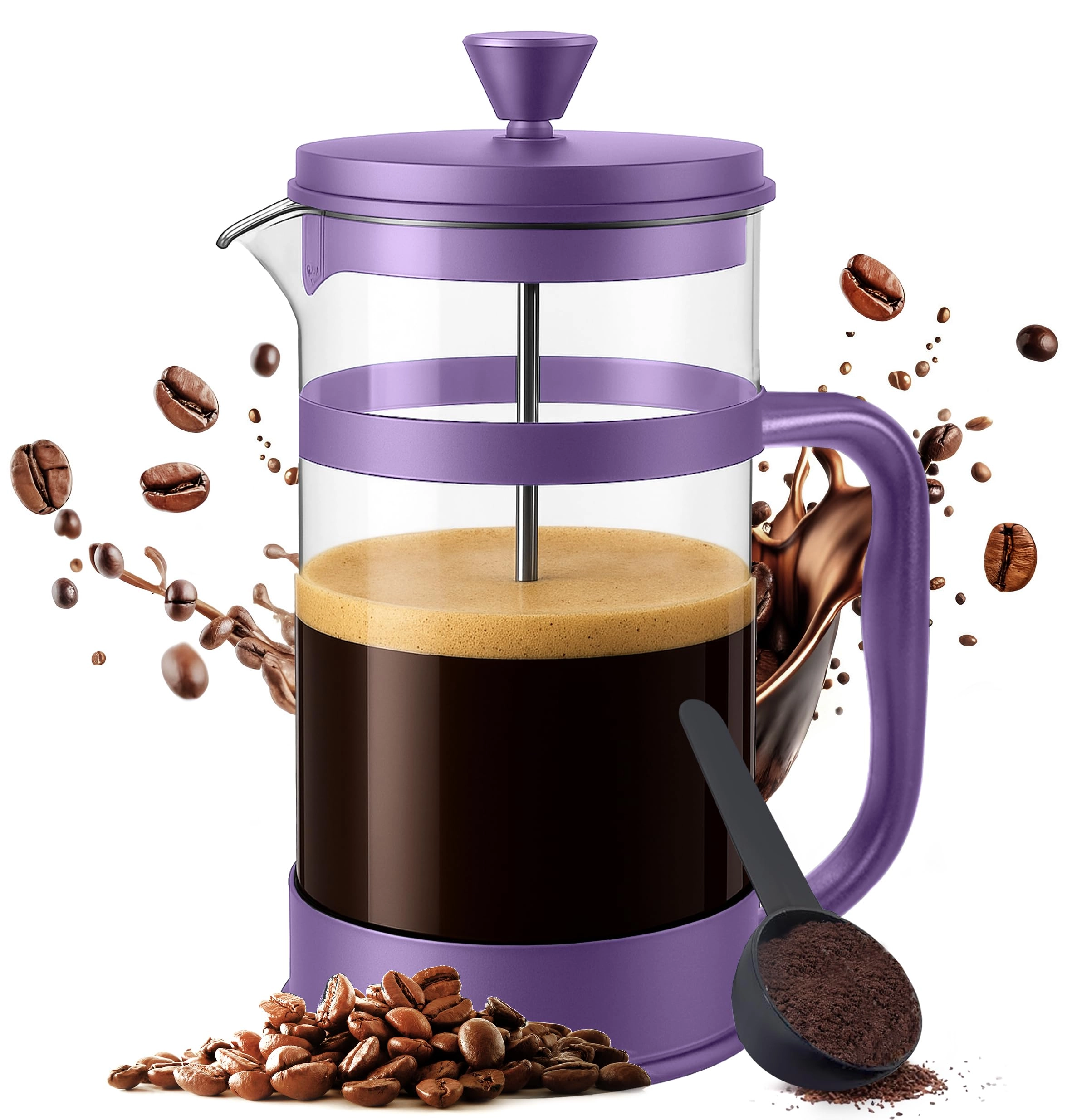 French Press - 34 Oz Borosilicate Glass