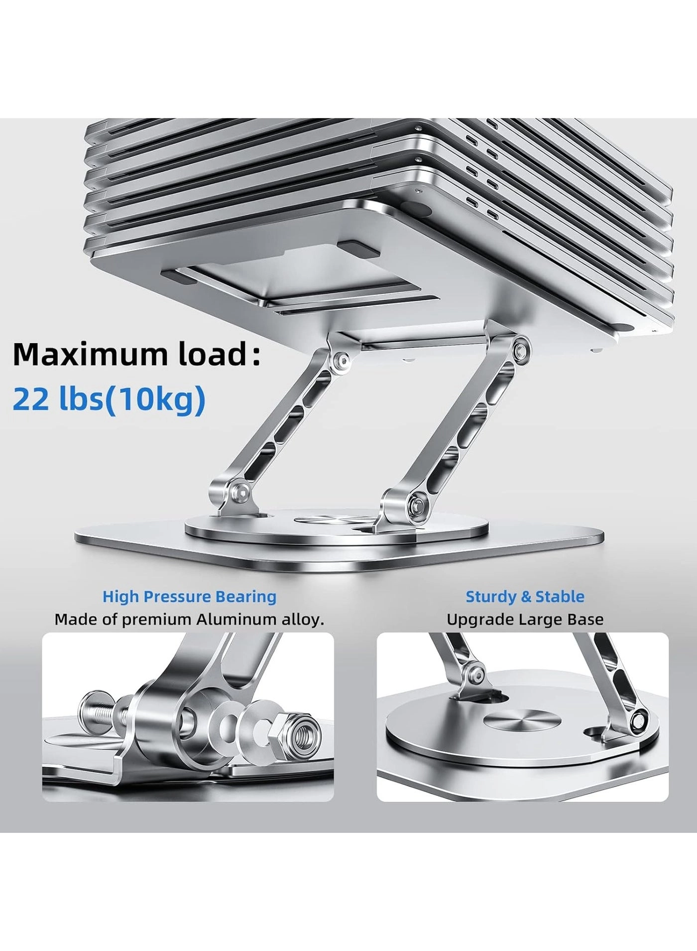 Adjustable Laptop Stand - 10-17"