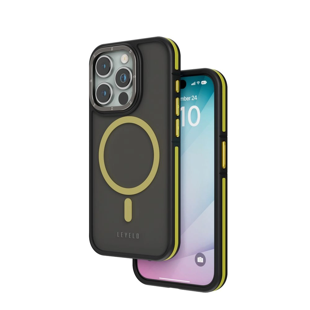 LEVELO Rouge Case with MagSafe for iPhone 15 Pro