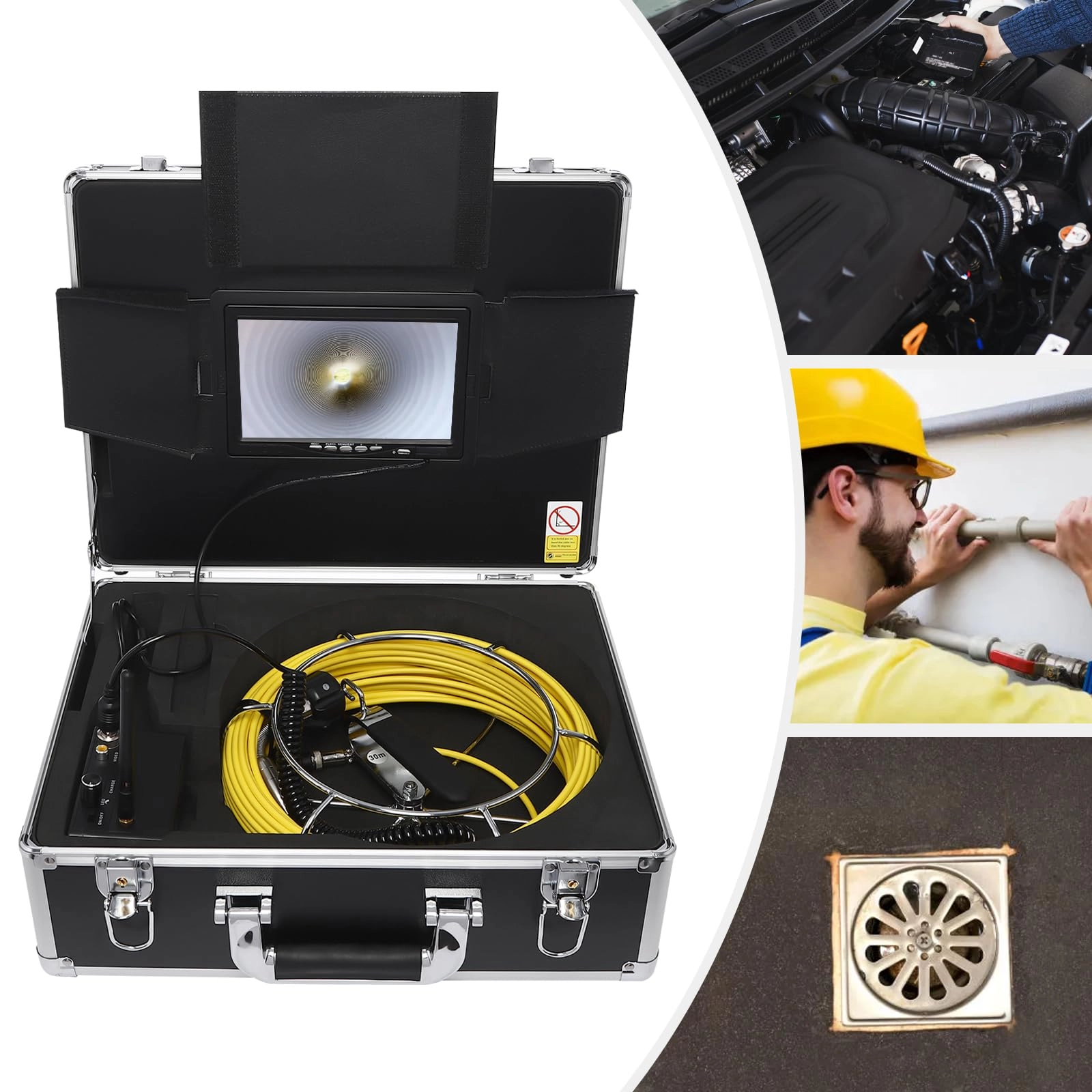 Wifi Pipe Camera - 4.9Mm 50M/30M/20M