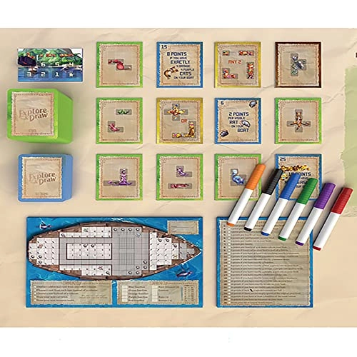 The Isle of Cats: Explore & Draw (German)