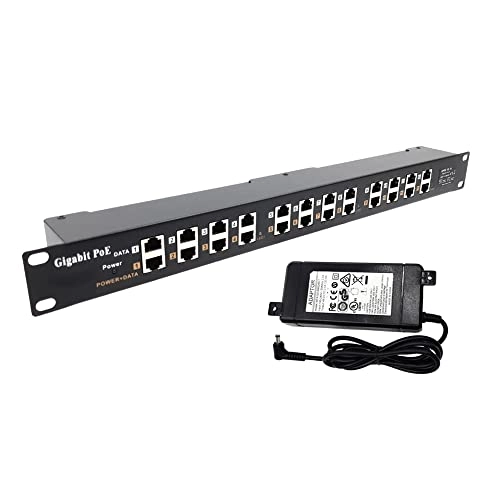 GPOE-12-48v120w - 48V 120W 12 ports 802.3af Gigabit