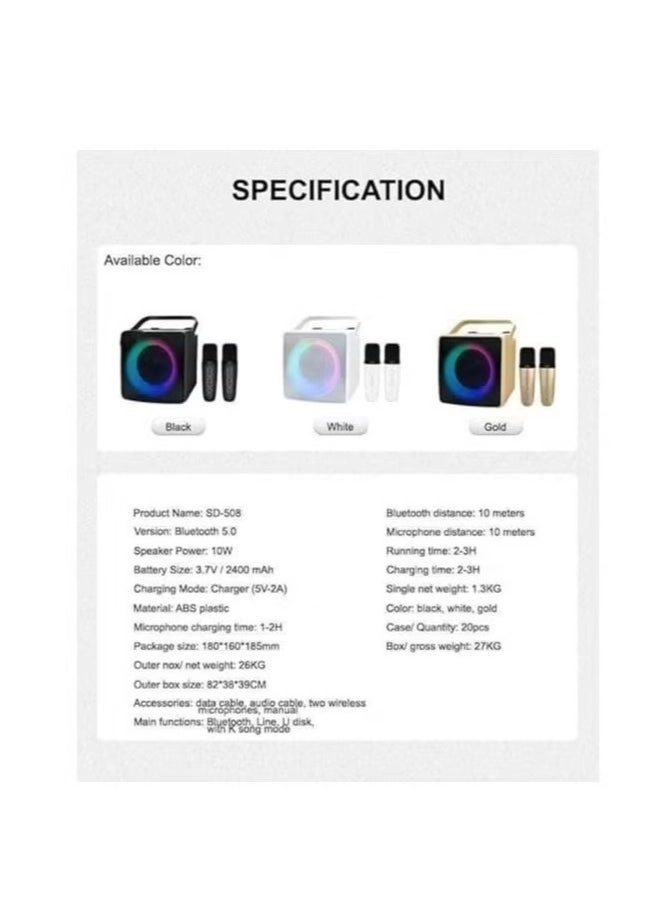 High Power Bluetooth Portable Sound Speaker