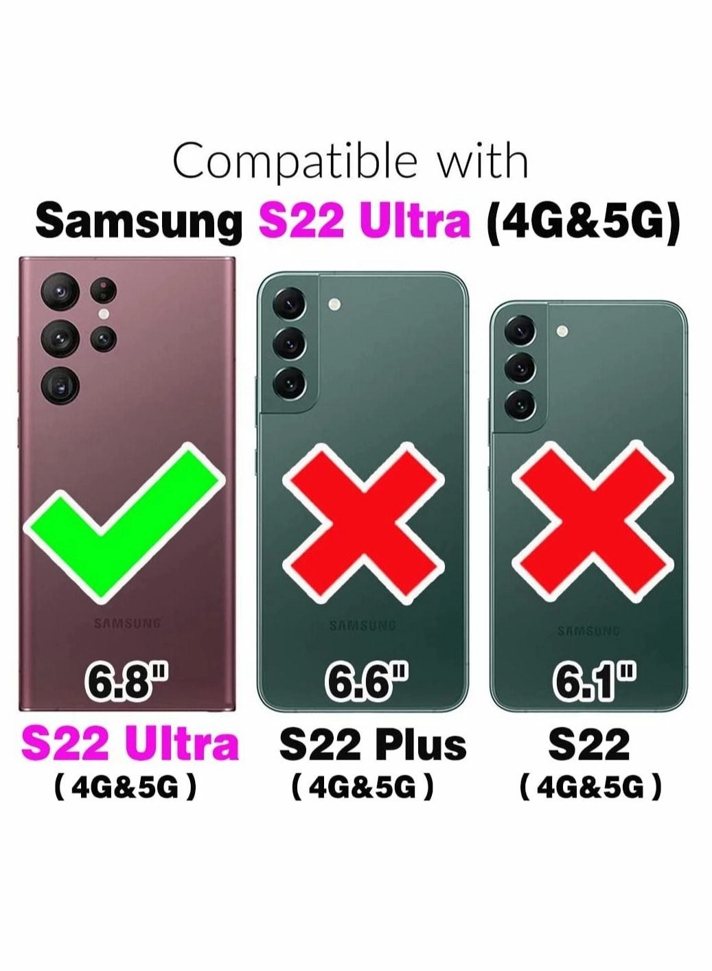 Galaxy S22 Ultra Case - TPU wallet for Samsung Galaxy S22 Ultra 5G