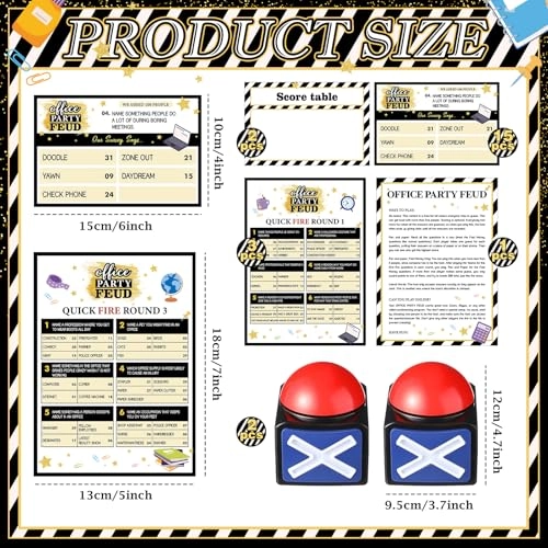 Office Friendly Feud Games - English 15 years and up 21 x Feud game