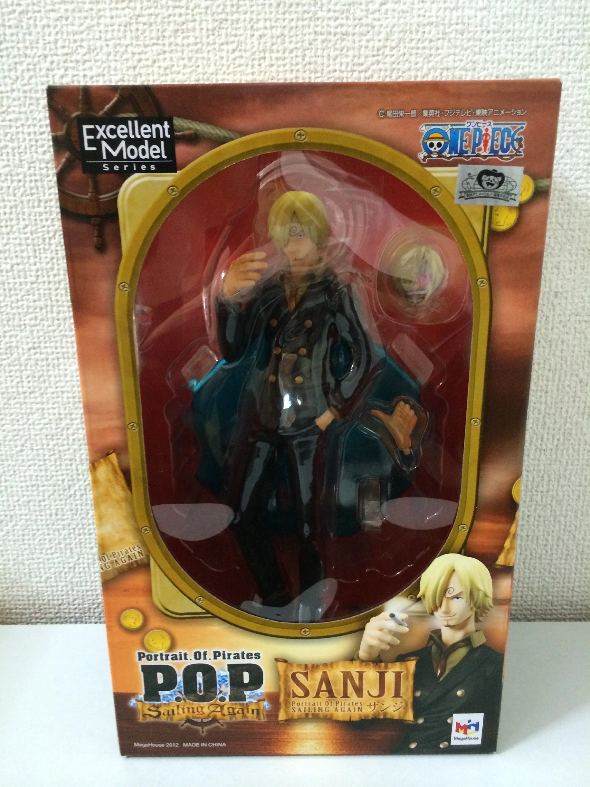 MegaHouse Sanji - One Piece Portrait of Pirates EX - 1/7-scale (22.86 cm) (OCT121791)
