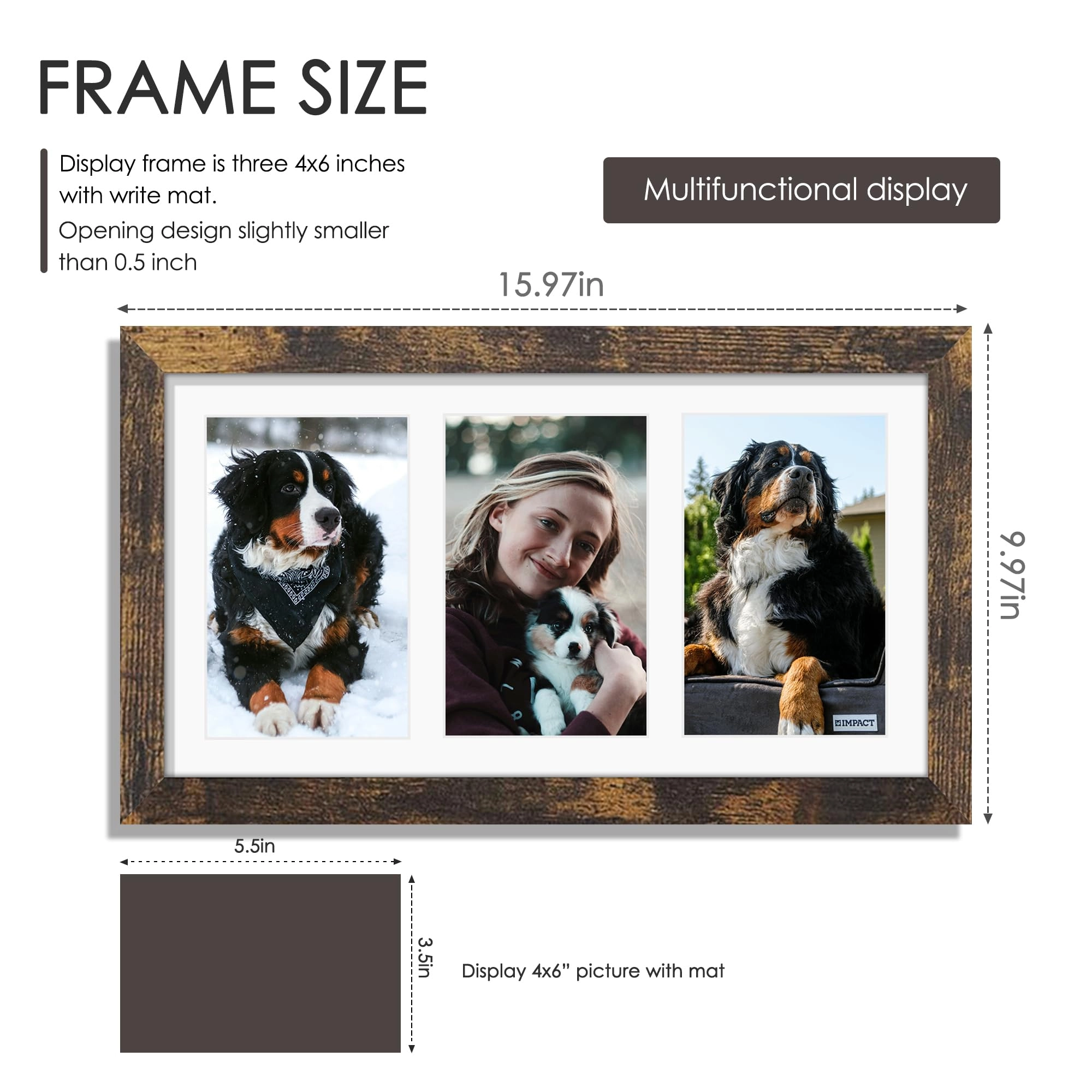 Collage Picture Frame - 8x14 3