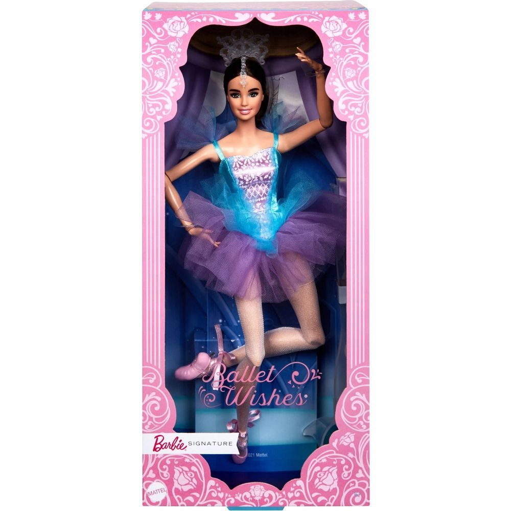Barbie Signature Ballet Wishes Doll - Multicolour
