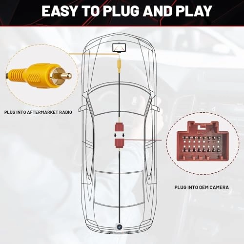 Reverse Camera Retention Wire Harness