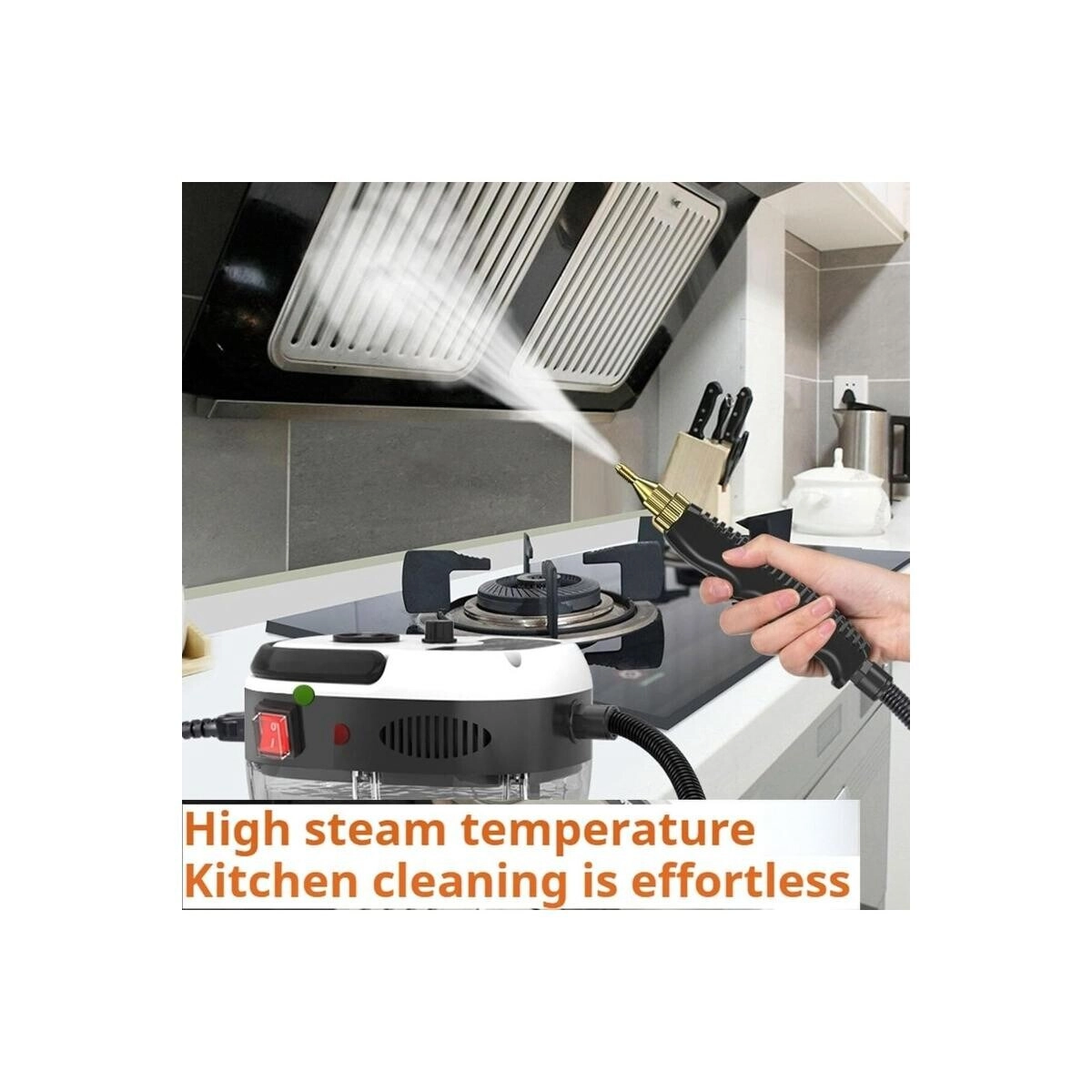 Steam Cleaner - 3BAR 1.2 Liters