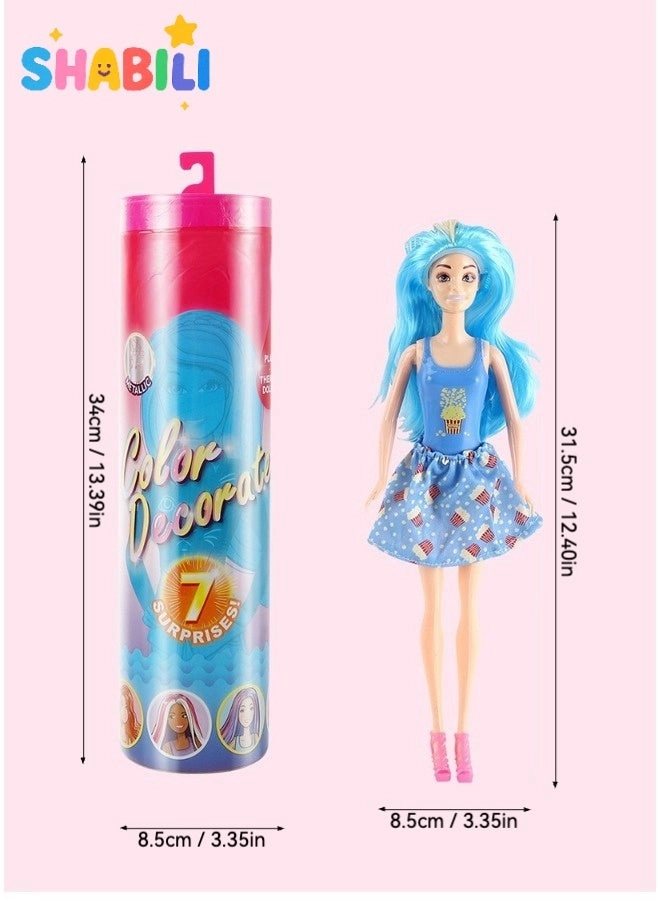 Blind Box Surprise Doll - Color Reveal Makeup Play Ages 3+