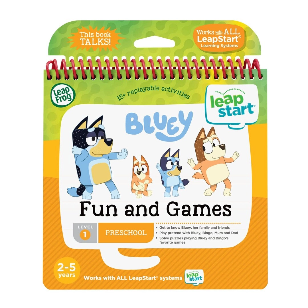 LeapFrog LeapStart Bluey - 2-5 years