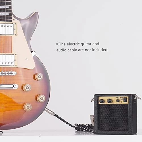 Mini Guitar Amplifier - 5W Wooden 6.35mm Input