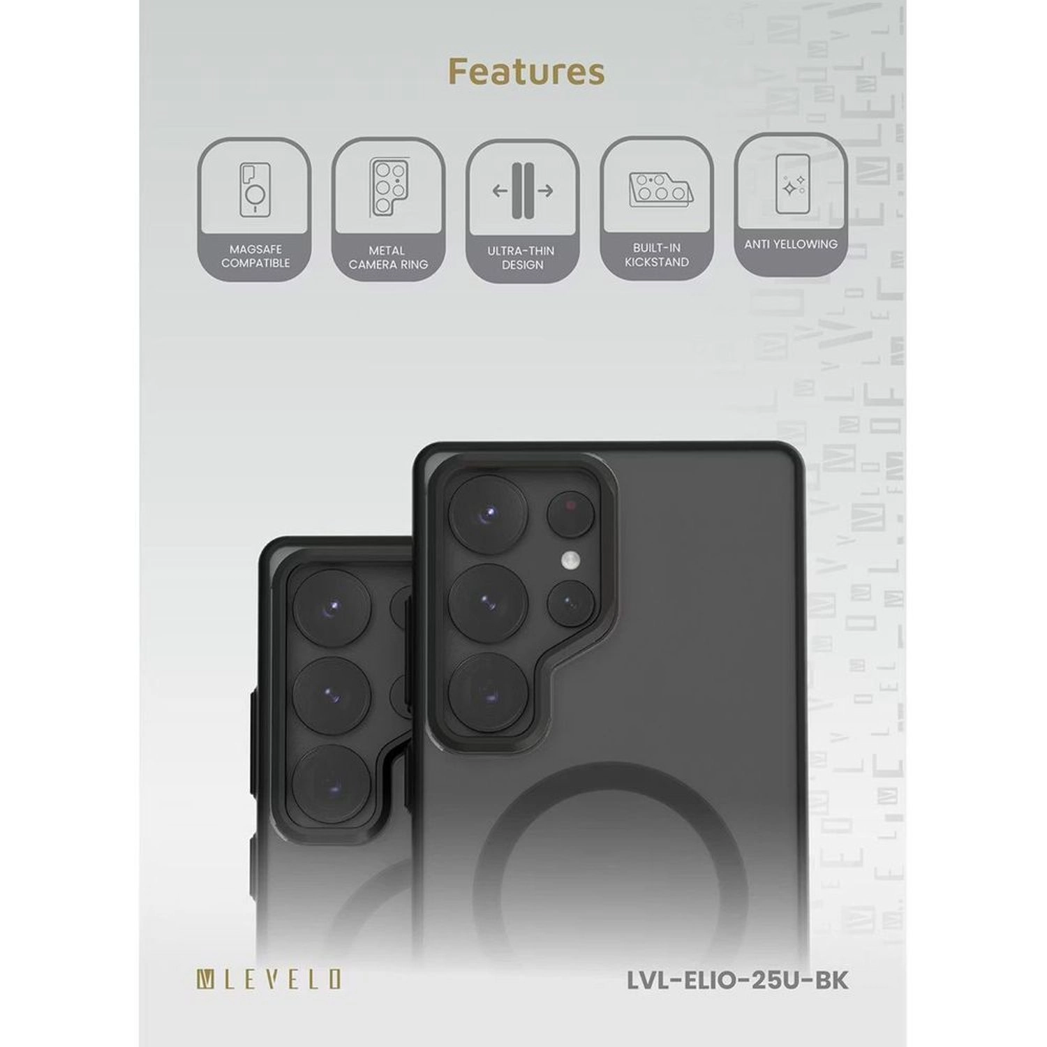 Elio Ultra-Thin with MagSafe for Samsung Galaxy S25 Ultra