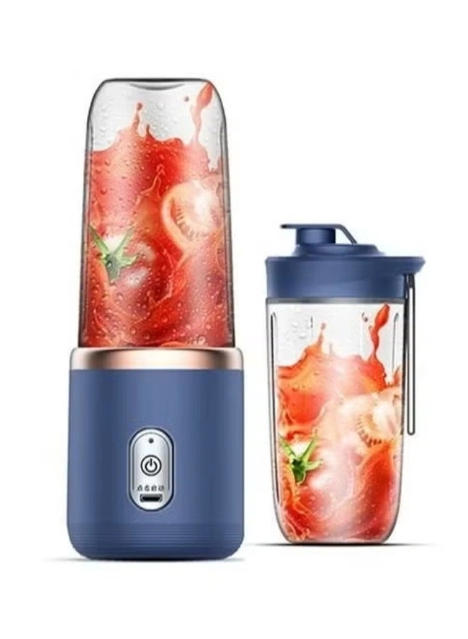 Personal Blender - USB Rechargeable 6-Blade Stainless Steel