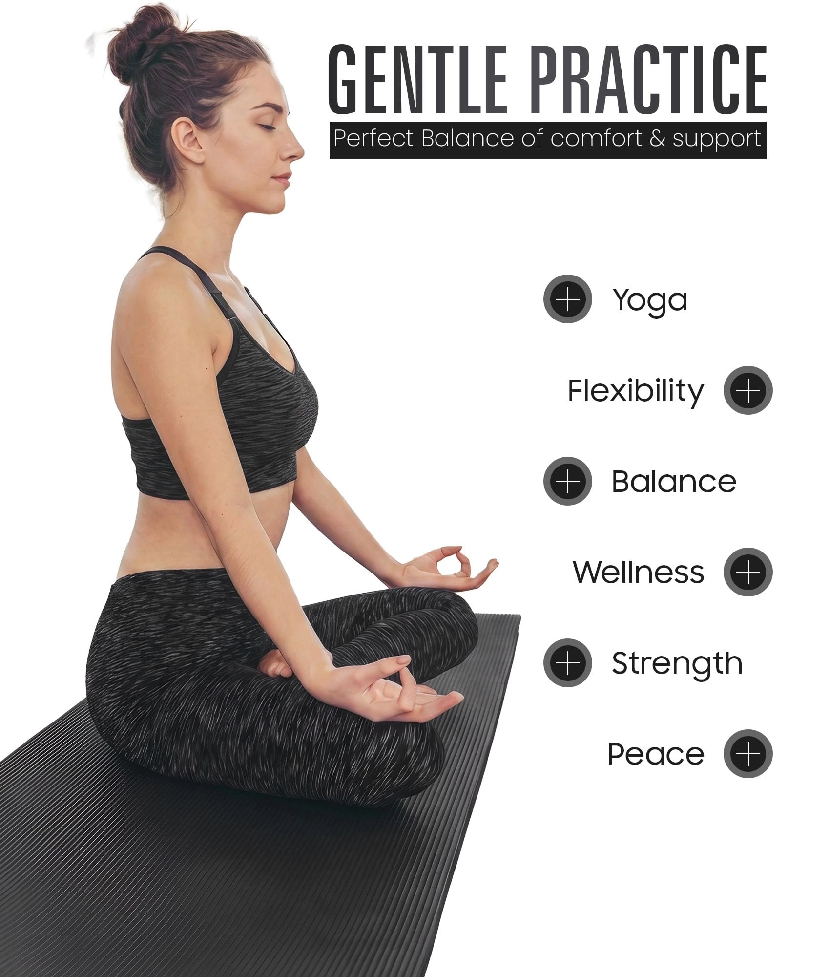 Yoga Mat - Nitrile Butadiene Rubber 10 MM