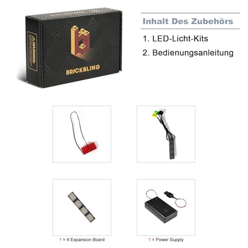 LED Light Set for LEGO 75386 Paz Vizsla and Moff Gideon Battle - Copper Mandalorian