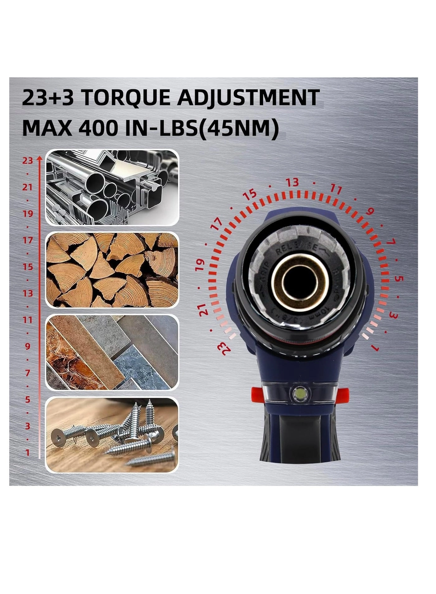 88VF Cordless Brushless Impact Drill