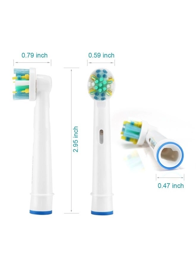 Toothbrush Replacement Heads - 8 Count with Covers