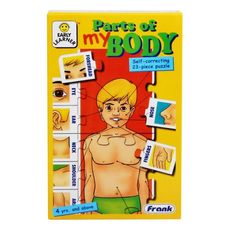 Parts of My Body - 3 Years and Above 40 Pieces