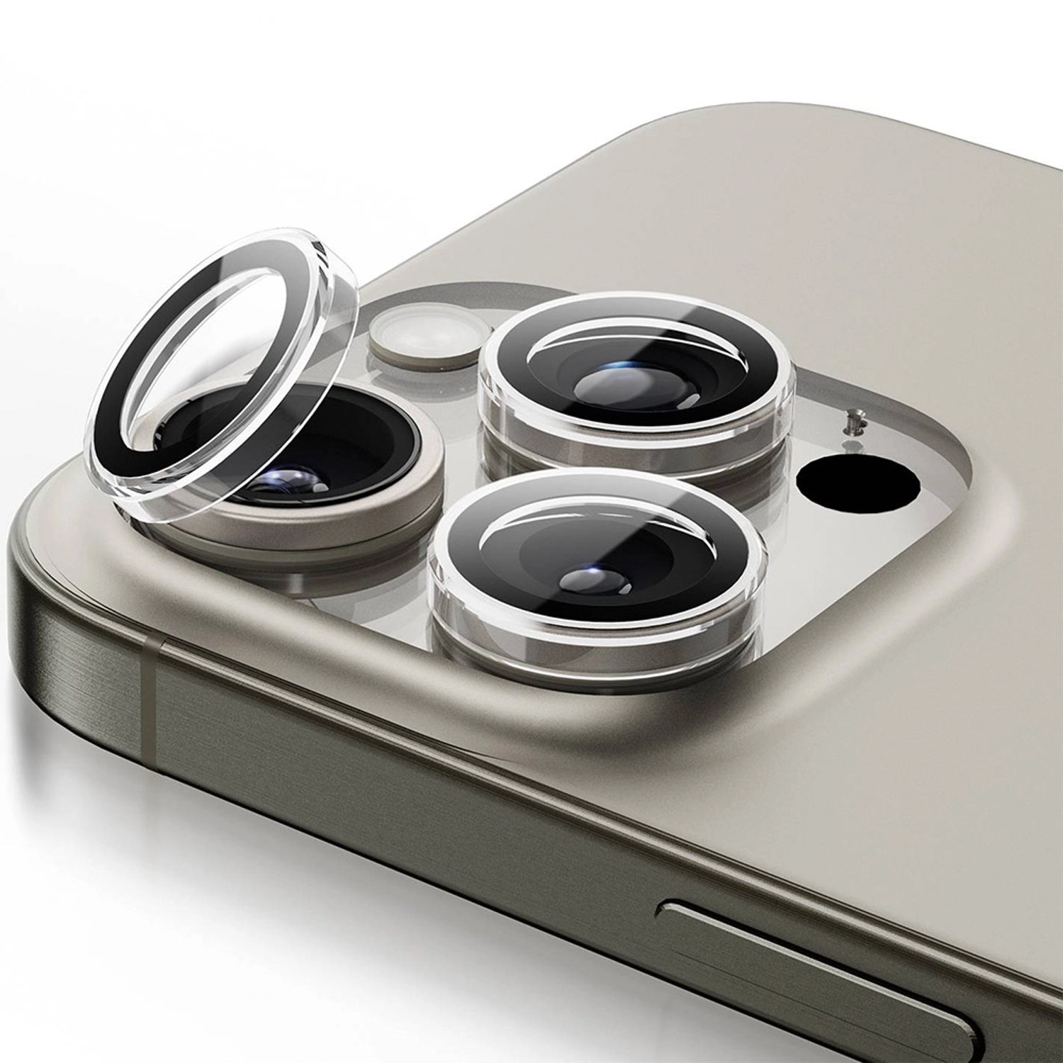 HD Tempered Glass Camera Lens Protector for iPhone 16 Pro / iPhone 16 Pro Max