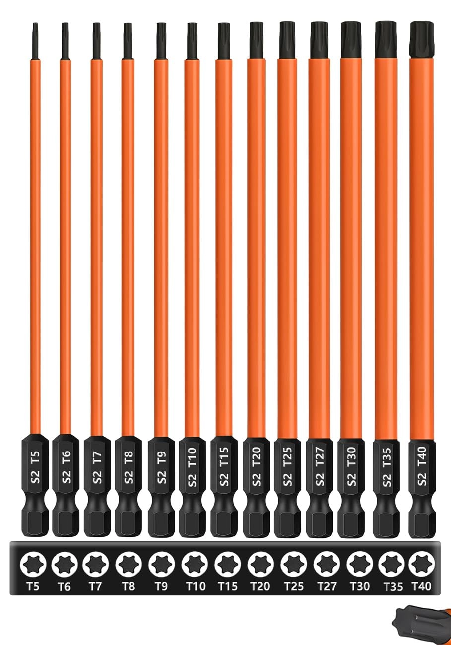 Saipe Torx Bit Set - 13-Piece 6 inch /150 mm