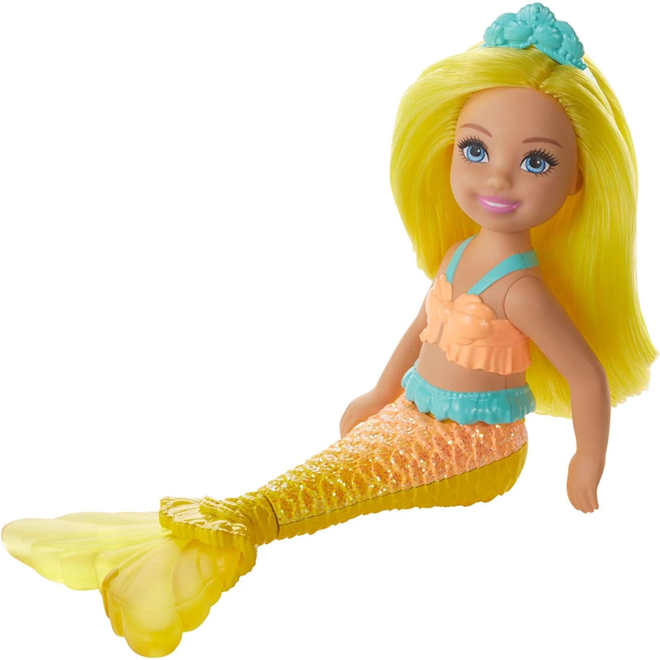 Barbie Dreamtopia Chelsea Mermaid Doll - 6.5-Inch Multicolor Ages 3+