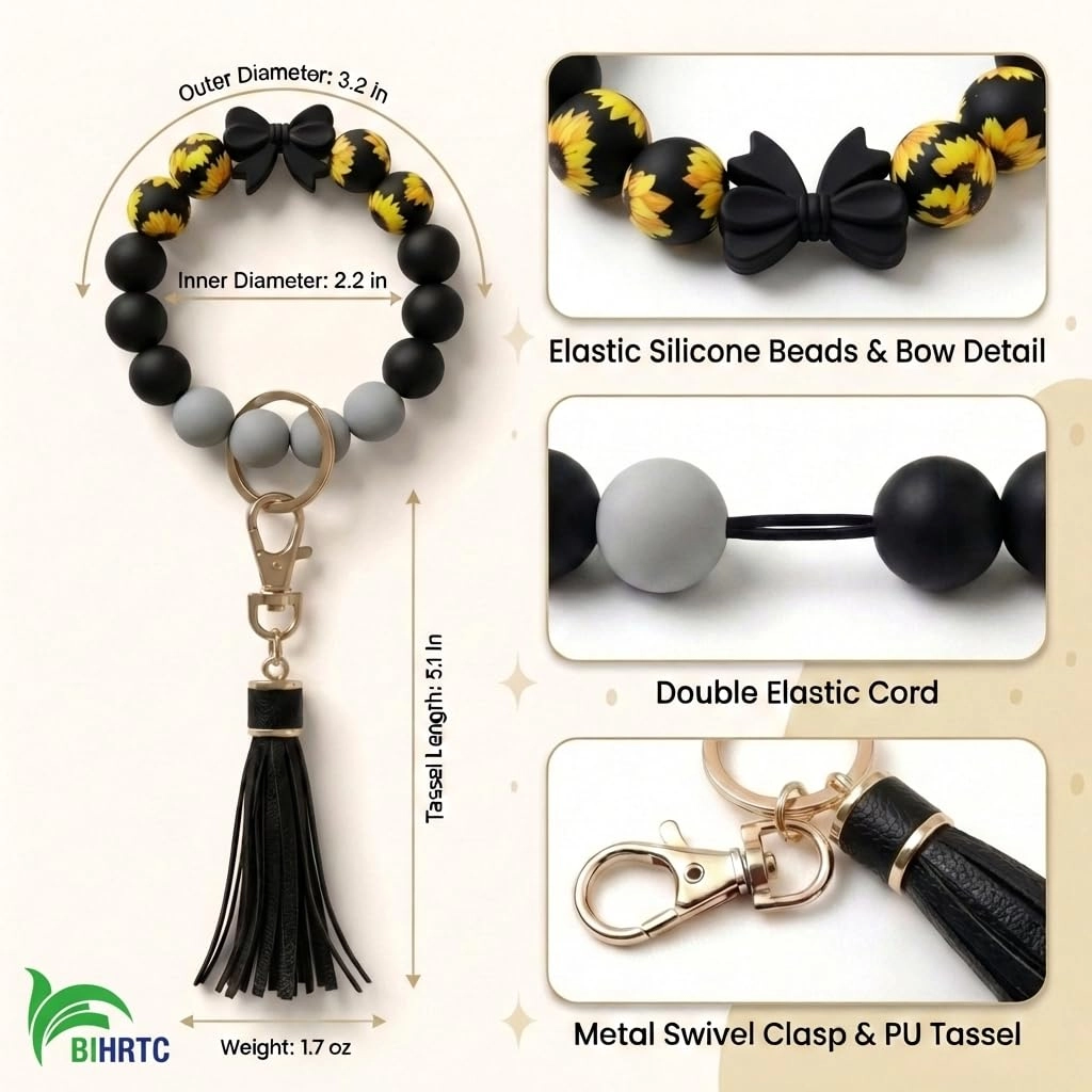 Key Ring Bracelet - Car