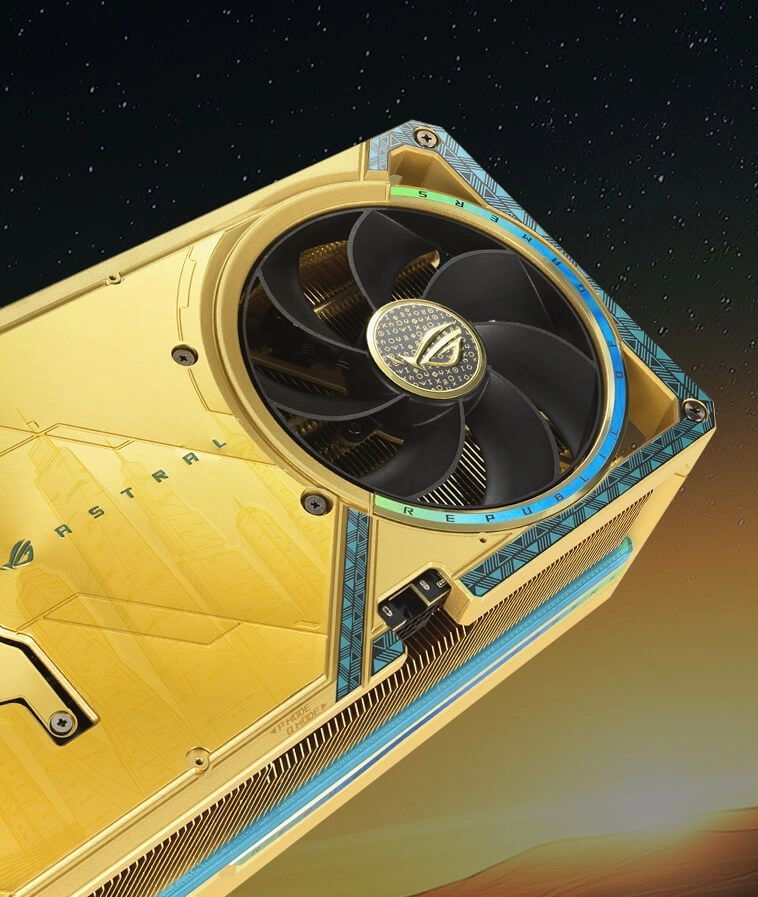 ROG Astral GeForce RTX™ 5090 Dhahab OC Edition - 32GB