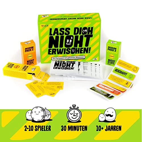 Lass Dich Nicht Erwischen - 2-10 players 186 secret missions