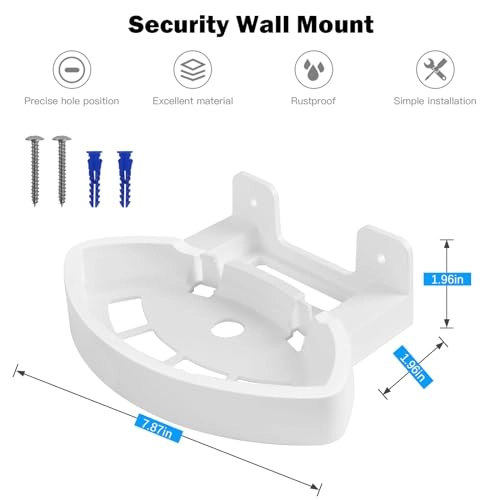 Wall Mount for eero Max 7 Triband Mesh WiFi Router Mounting Bracket - 2 piece(s) router