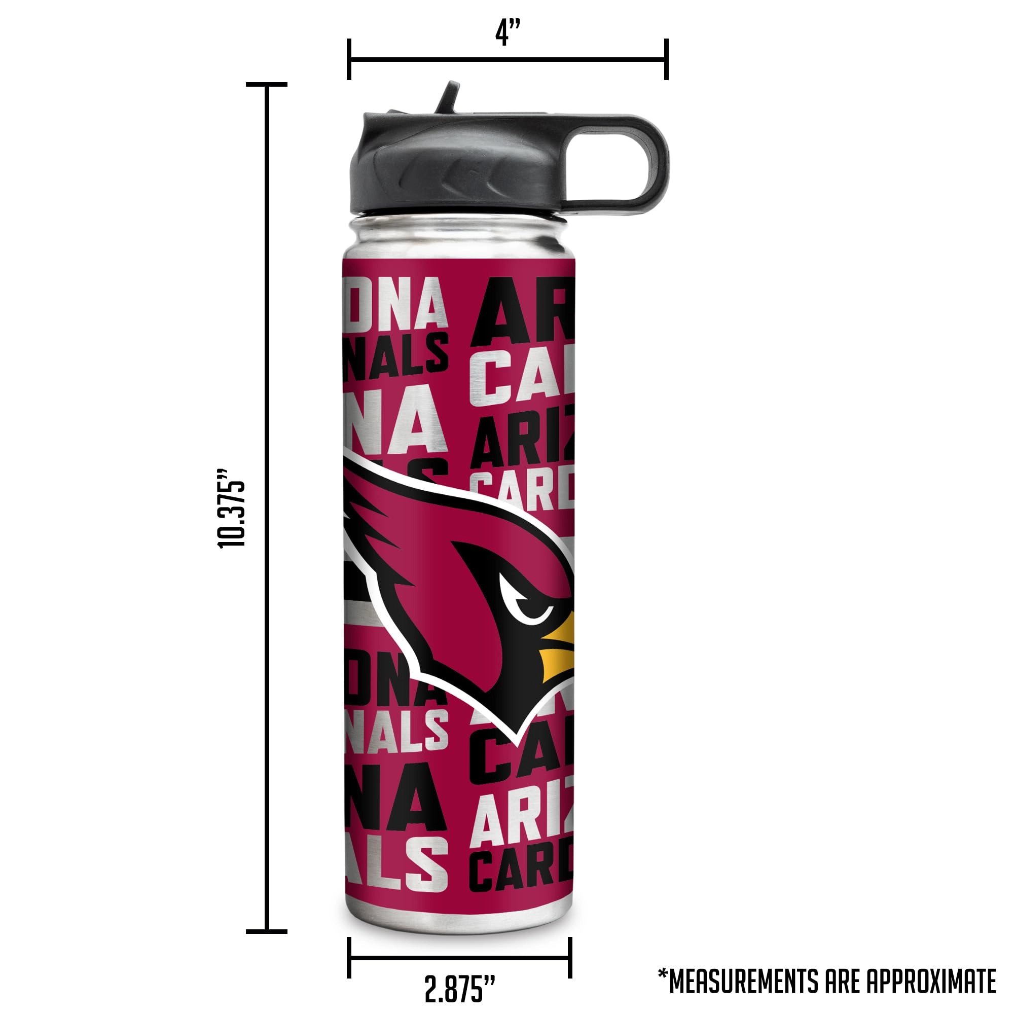 Stainless Steel NFL Football Tumbler - 650ml