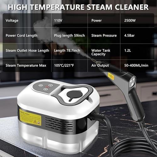 Handheld Steam Cleaner - 1 Centiliters