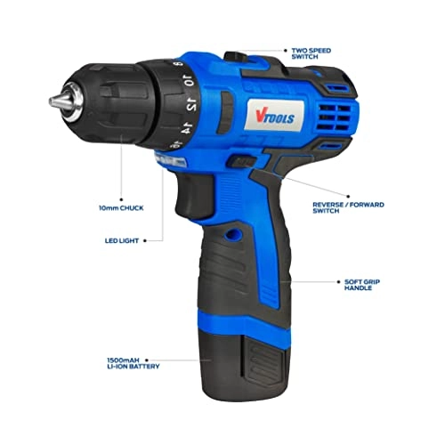 Cordless Drill Driver - 12V Kit