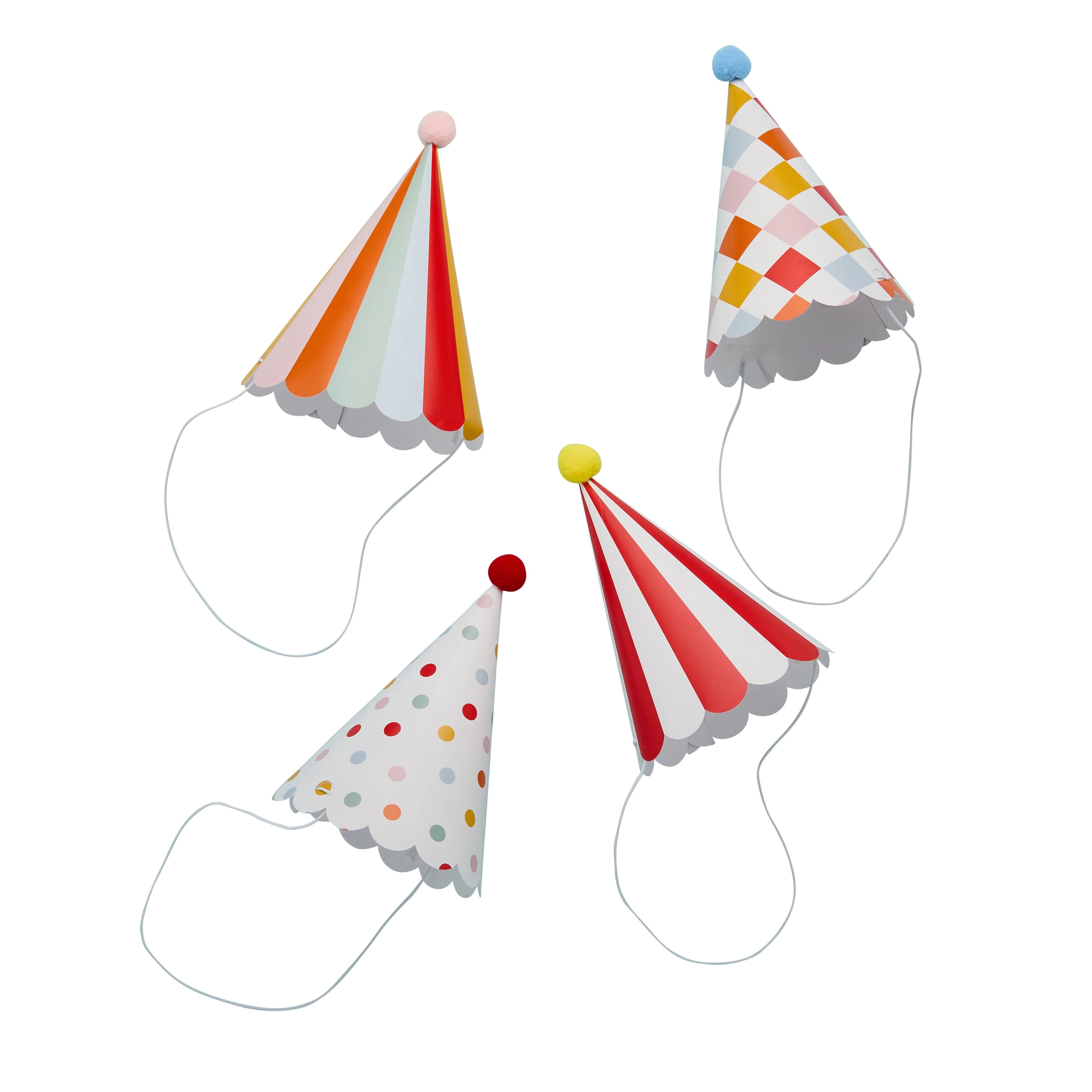Party Zone Circus Party Hats - 8Ct