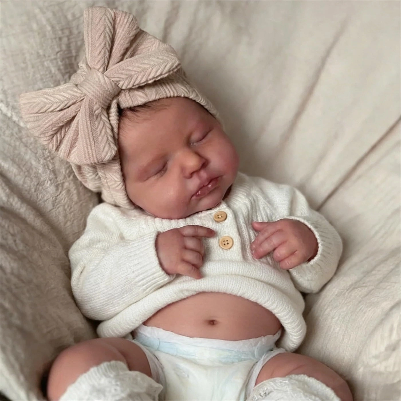 Reborn Baby Doll - 20 in Full Silicone Anatomically Correct