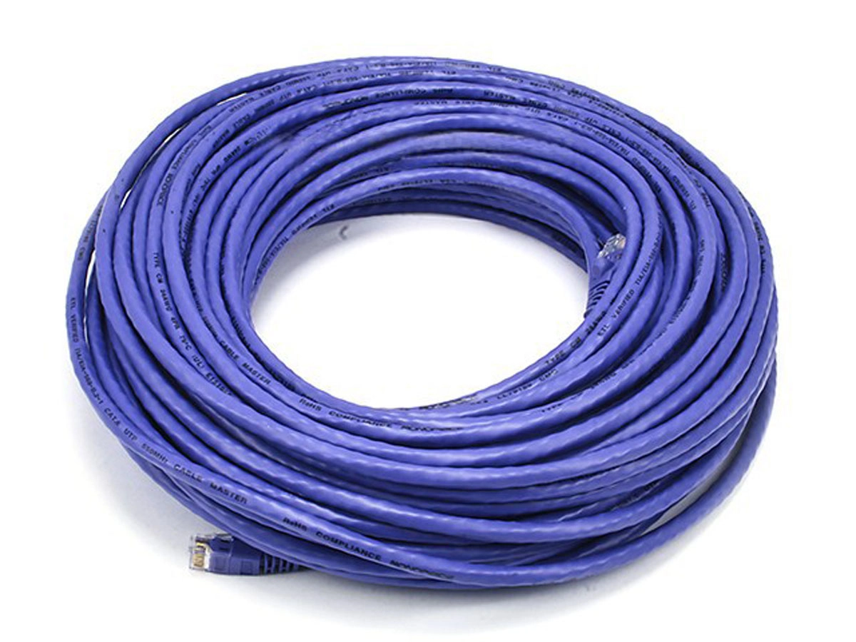 Cat6 Ethernet Patch Cable - 100 Feet