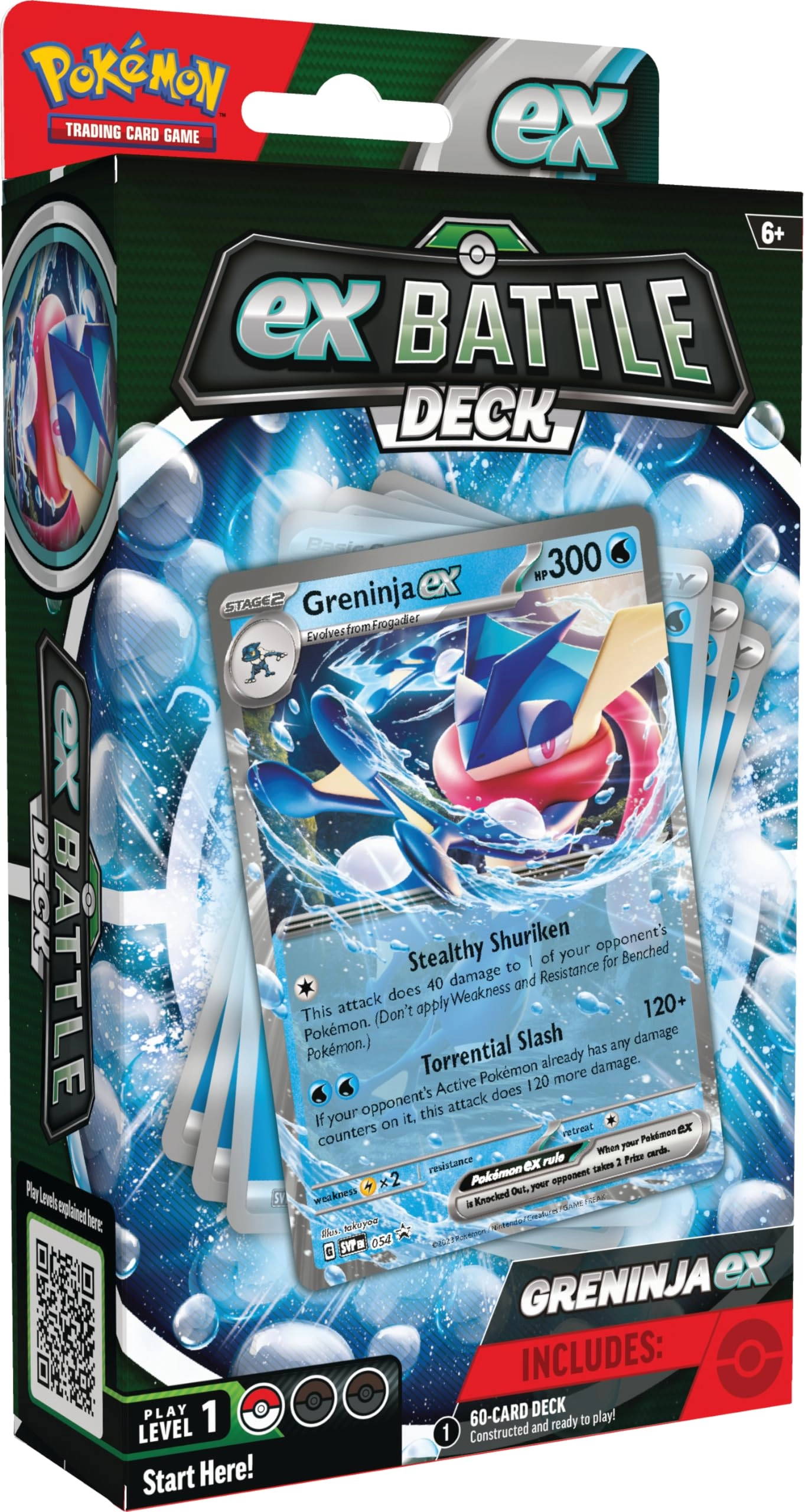 The Pokémon Company International Greninja ex Battle Deck - 60 pcs