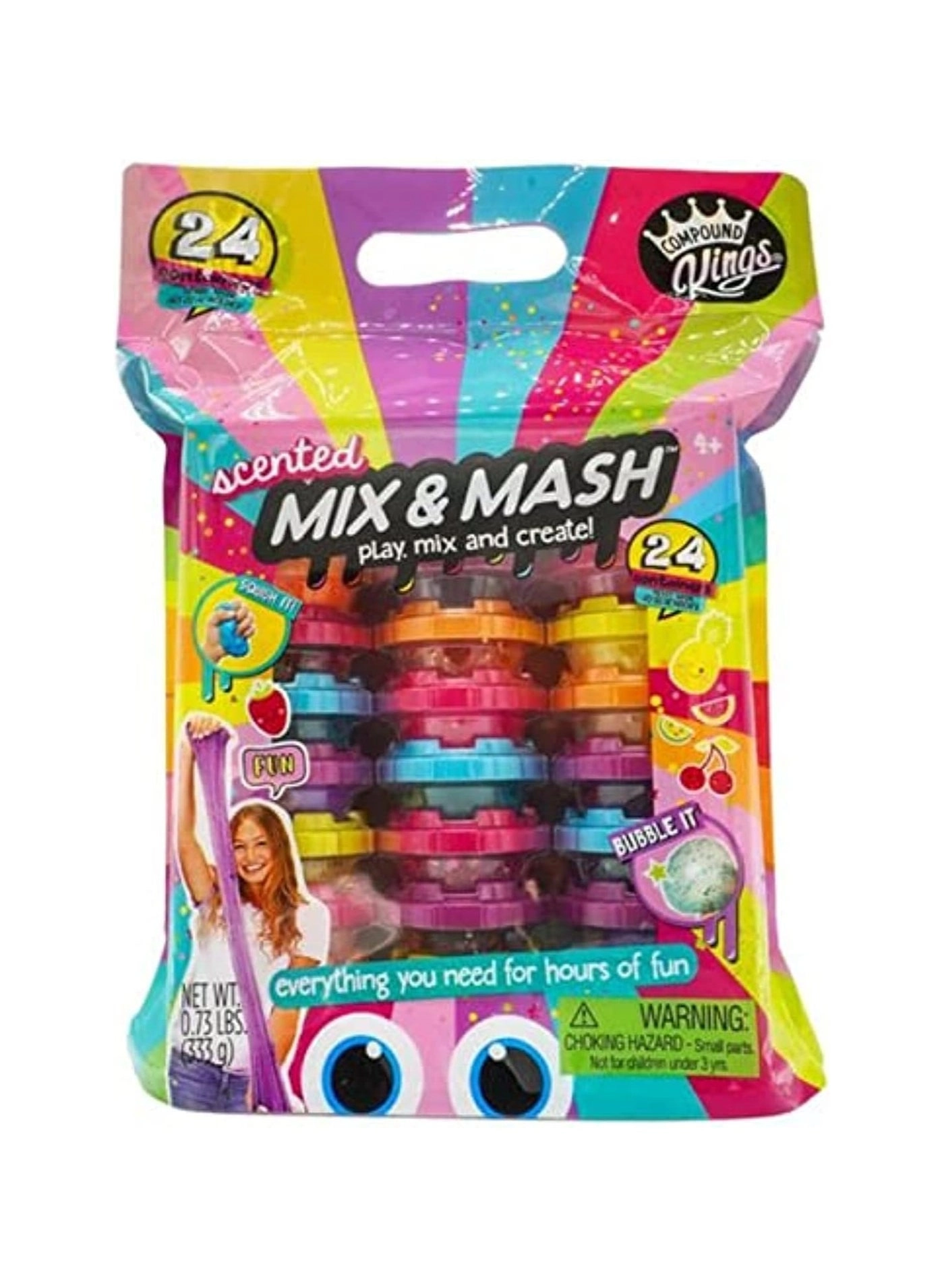 WeCool Compound Kings Scented Mix and Mash Bag - 24pcs Gift Sets