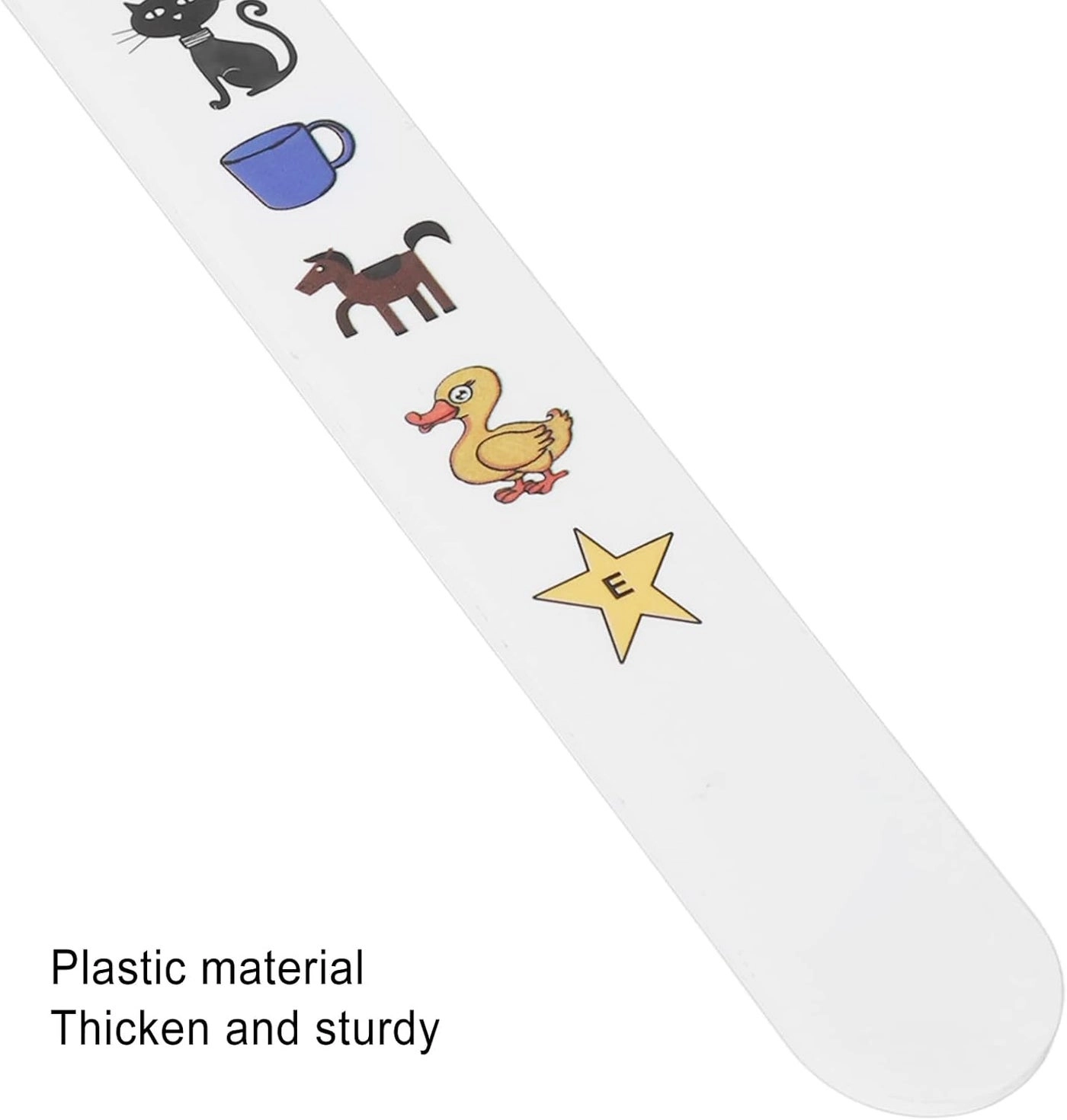 Vision Tester - Colorful Animal Patterns Waterproof Matte Coating