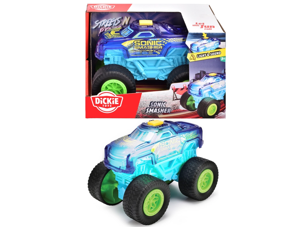 Sonic Smasher - 17 cm Blue