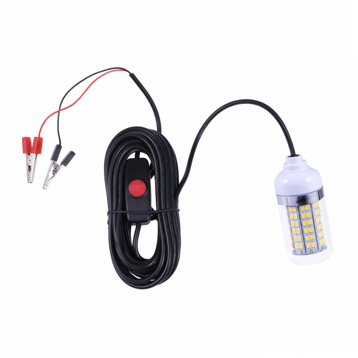 BRIGHTFUFU Fishing Lures Light - 24V 15W Blue
