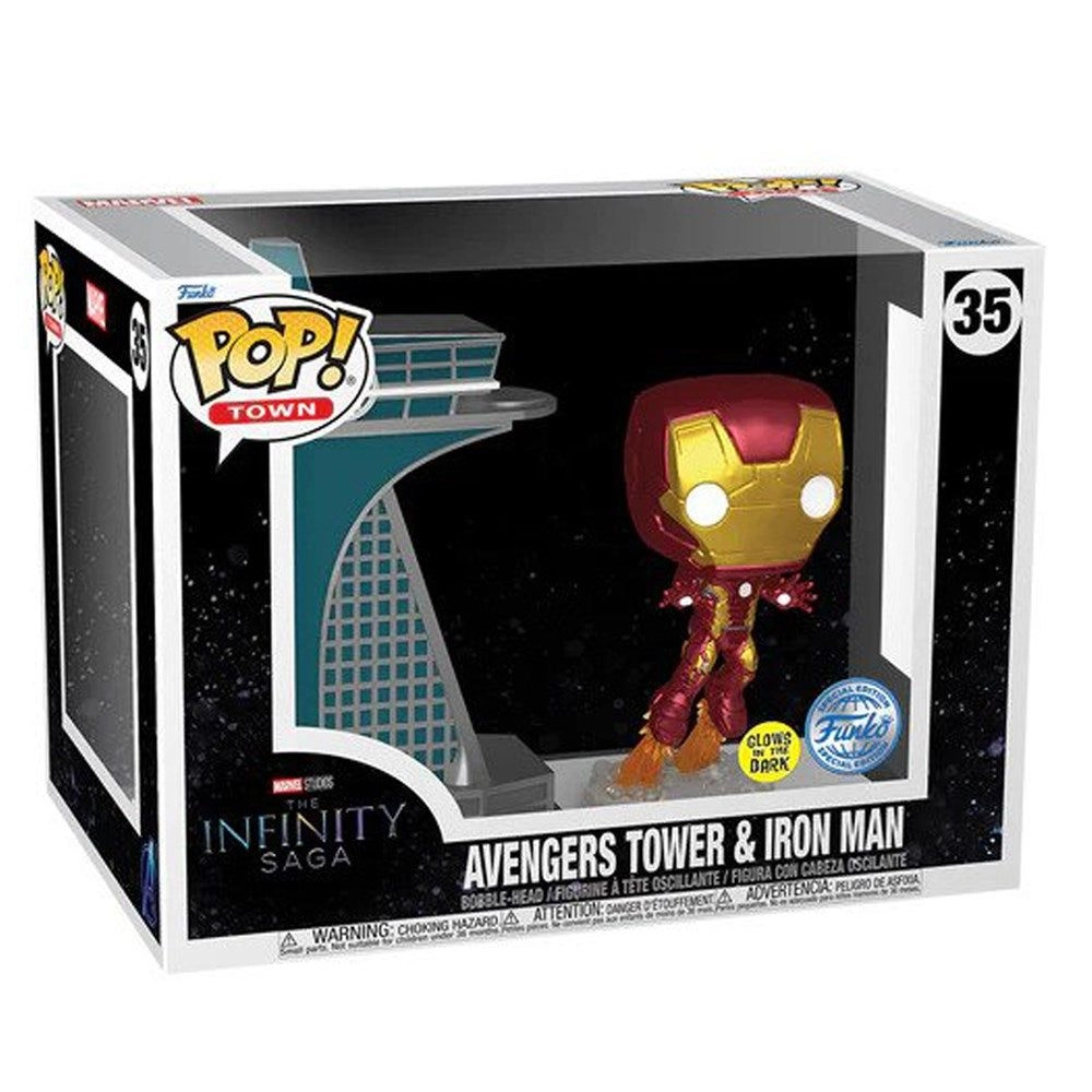 POP! Marvel Avengers Tower with Iron Man