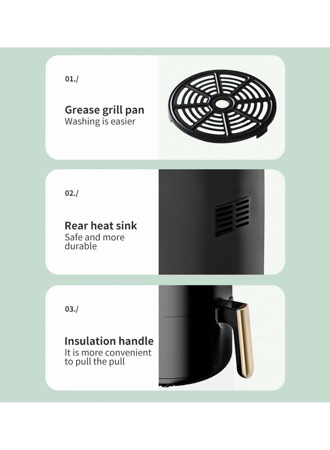 Quick Air Fryer - 4.5L