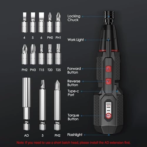 Electric Screwdriver - 320Ah