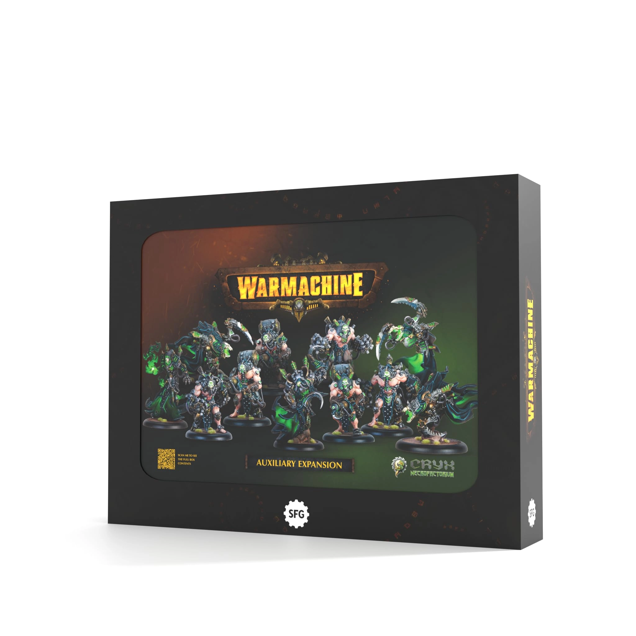 Steamforged Games Warmachine: Cryx Necrofactorium Auxiliary Expansion