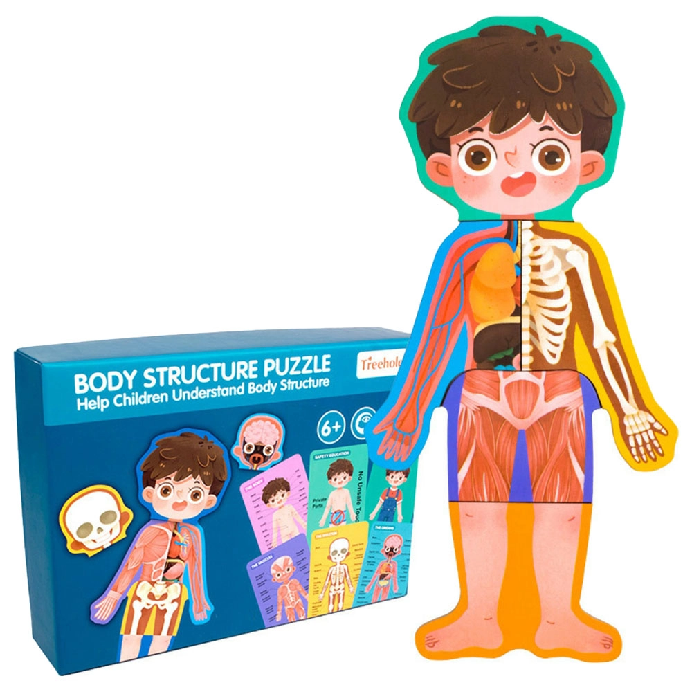 Treehole Body Structure Puzzle - 3 +