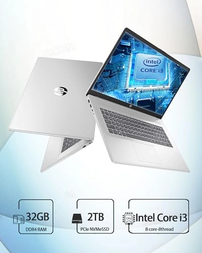 17 Inch Laptop - 17.3'' Core i3-N305 32GB DDR4 2TB SSD