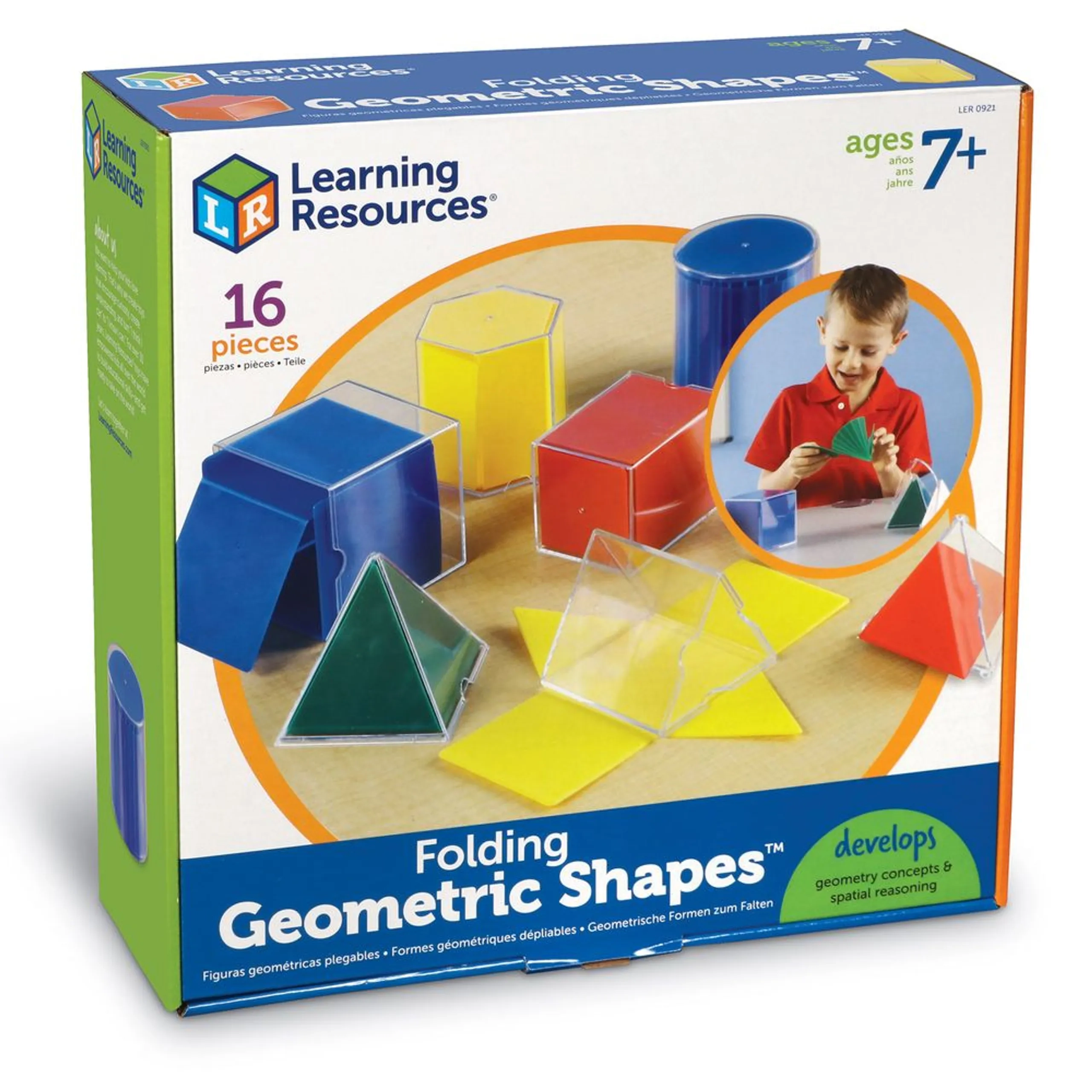 Learning Resources Folding Geometric Shapes - 7+ 8 pieces